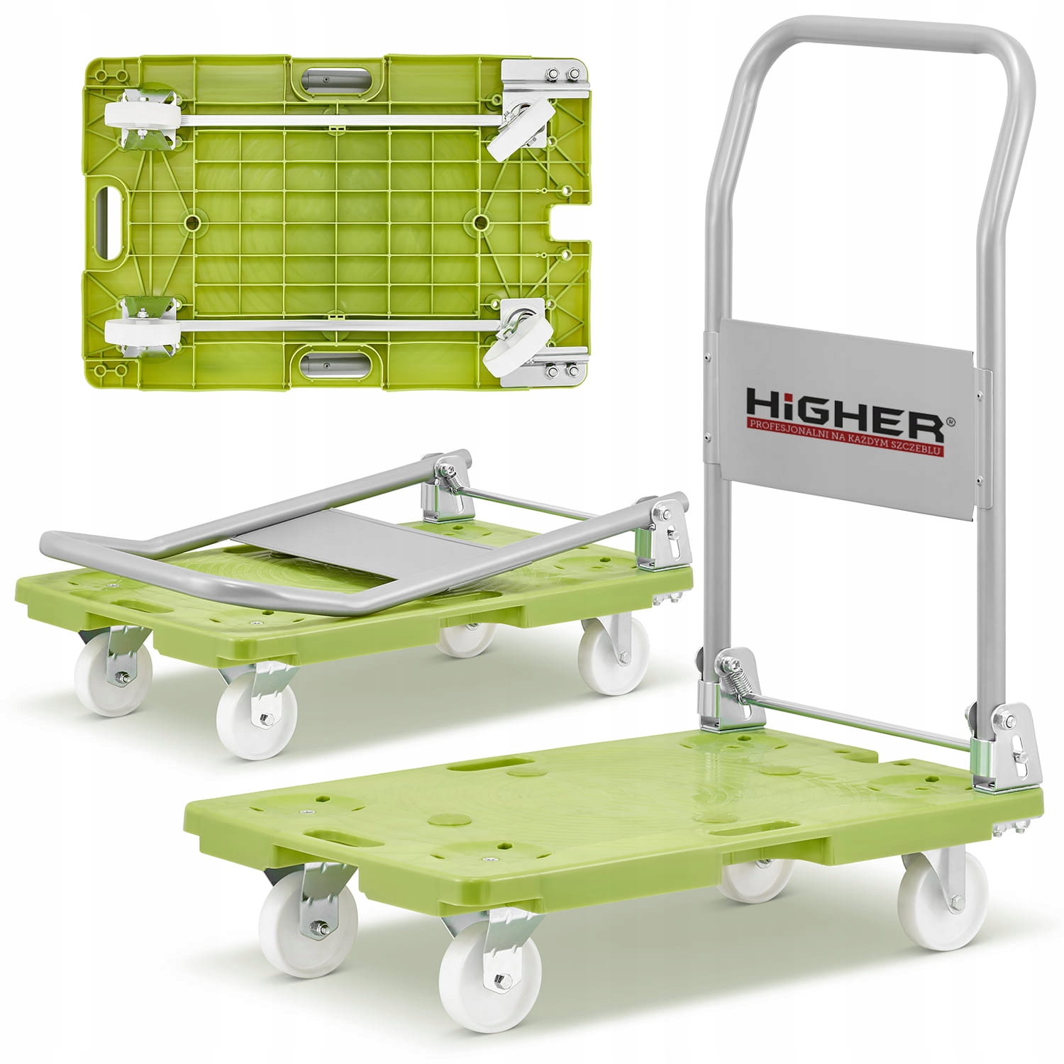 Skladovací plošinový vozík Higher 150 kg LH08-150