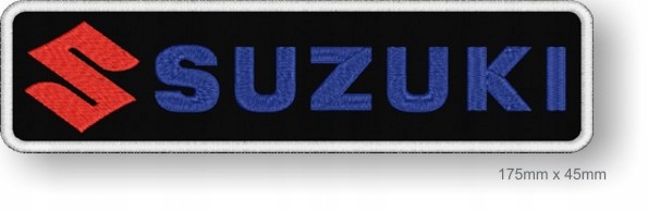 

Naszywka termo Suzuki 175mm x 45mm Haft tuning