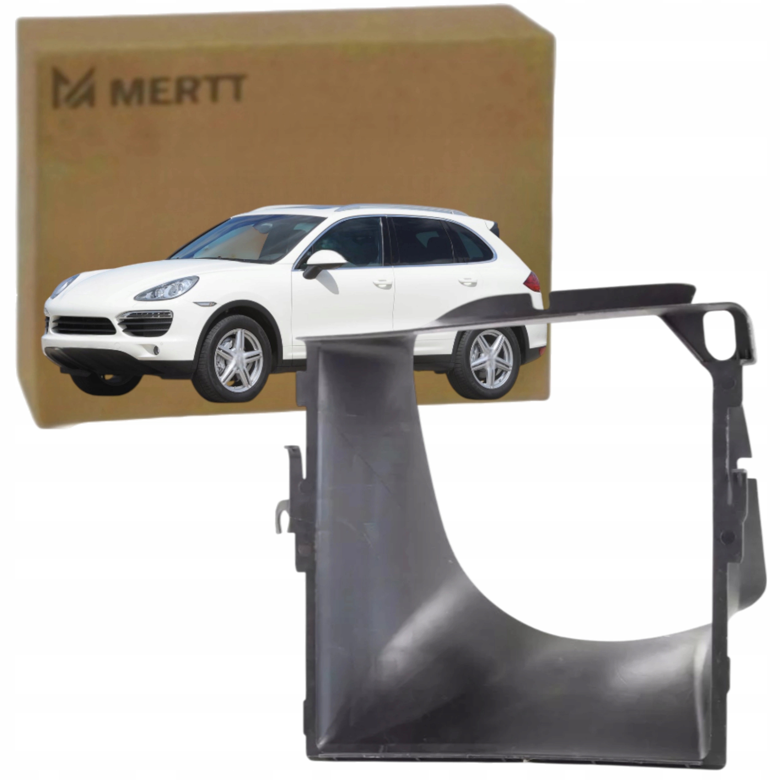 Volant kanál přívodu Vzduchu Intercoolera Pravá Porsche Cayenne II 10-14