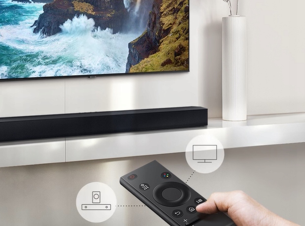 Soundbar Samsung HW-C450/EN 2.1 25 W Bluetooth USB Komunikacja Bluetooth