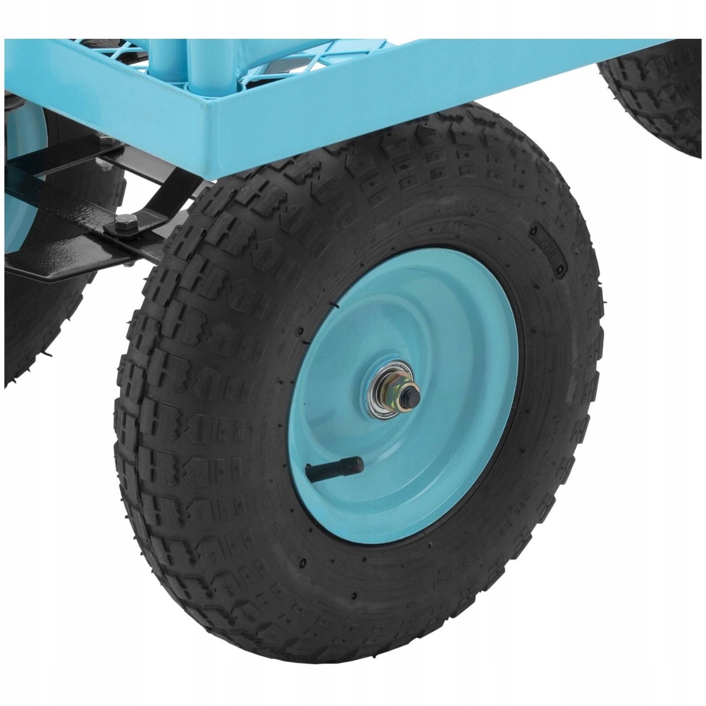 WÓZEK OGRODOWY PRZYCZEPKA TACZKA TRANSPORTER KOŁA Marka Hillvert