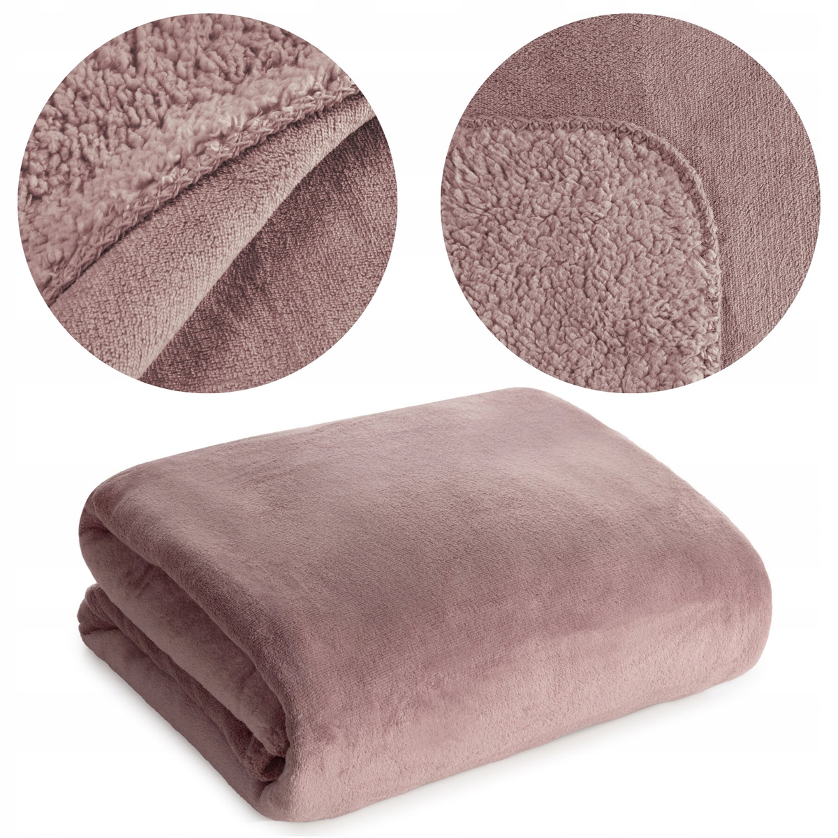 Deka z Mikrovlákna 170x210 oboustranná beránek hebká teplá Tedy