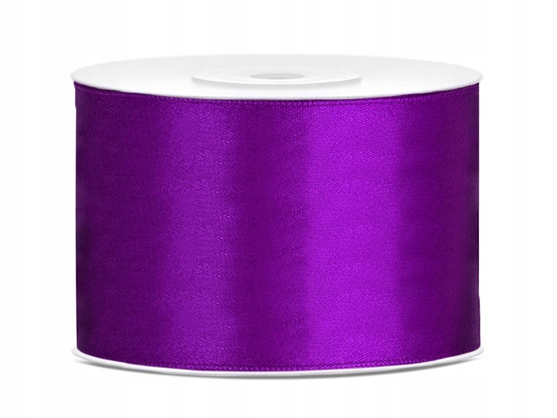 

Tasiemka Wstążka Satynowa Purpurowa 50mm/25m Ślub