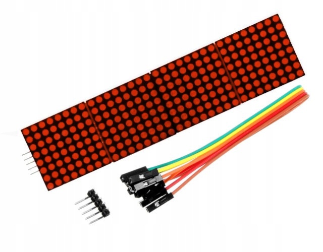 

395 Matryca wyświetlacz Led 32x8 MAX7219 czerwony