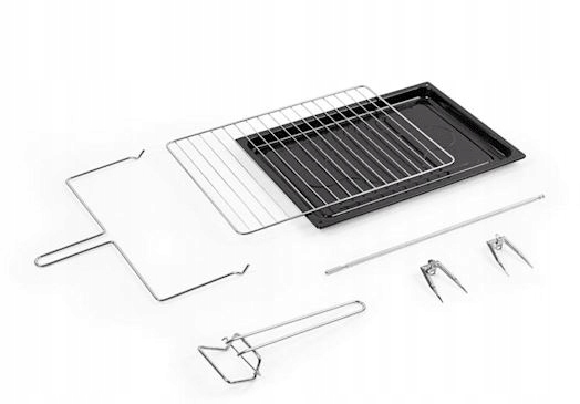 Mini piekarnik Klarstein Masterchef 45 l srebrny Kolor dominujący srebrny/szary