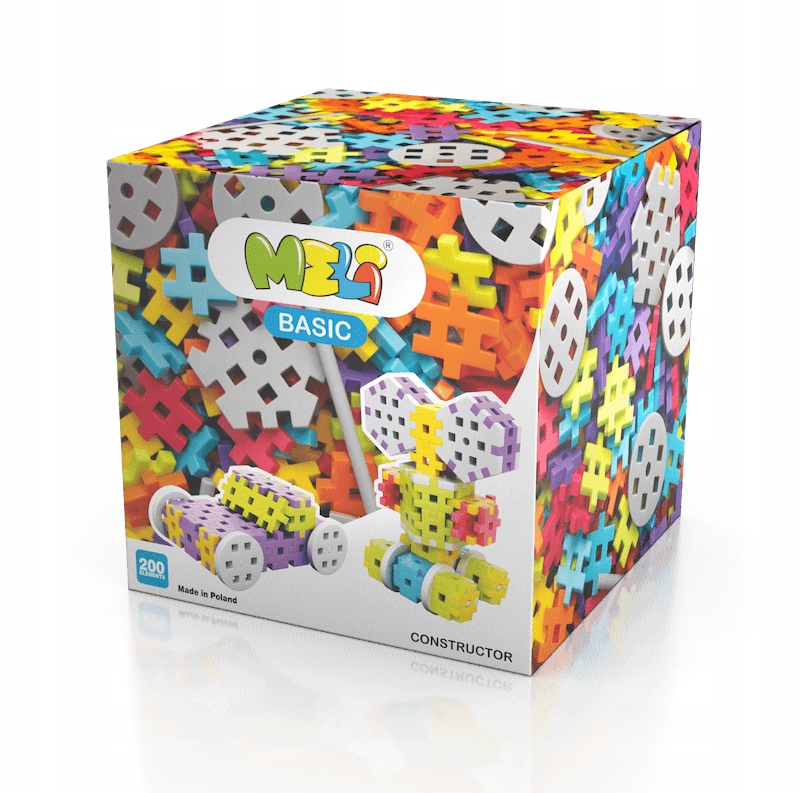 

Klocki Meli Basic Constructor 200 sztuk 50035