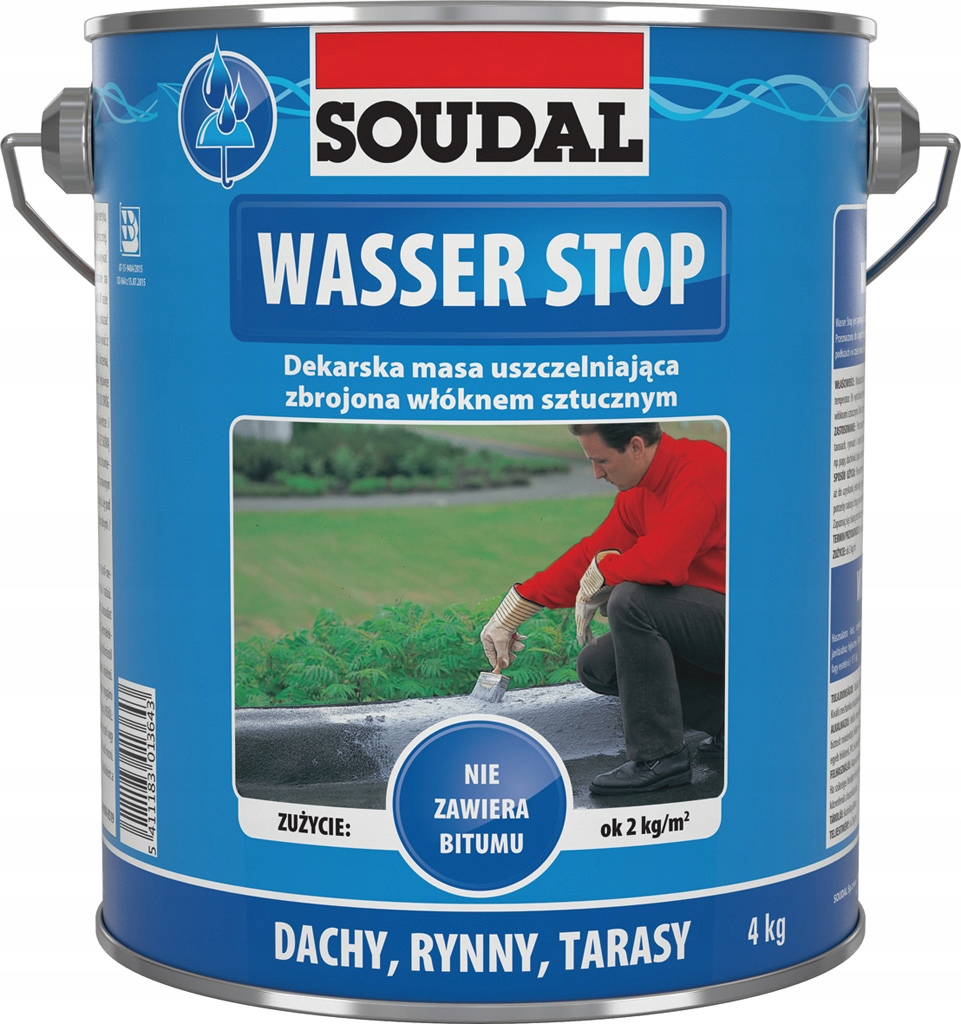 Soudal Vodotesná vrstva Wasser Stop 4 kg