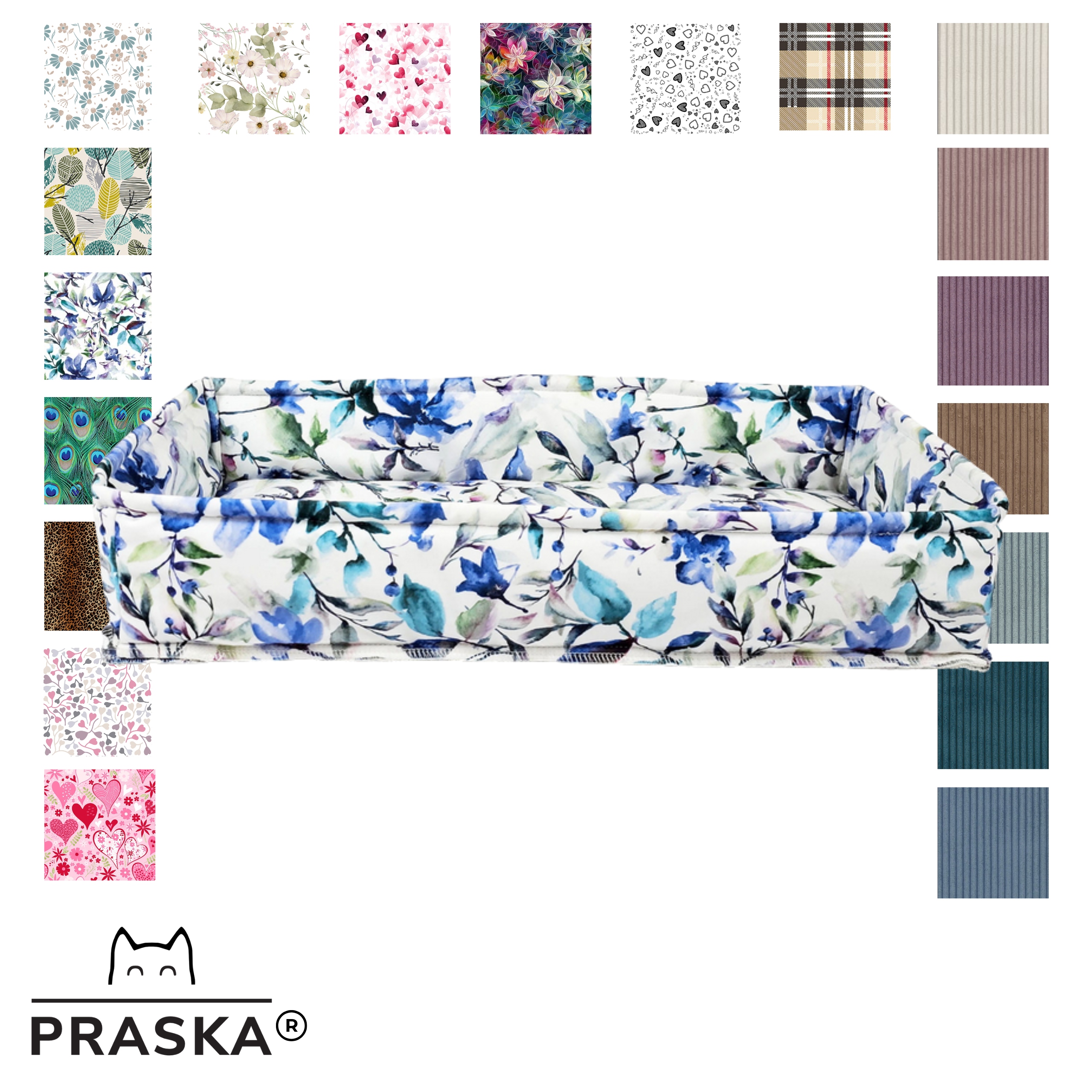 Praska Koryto do police pro kočky na zeď Wallsleep výběr Barev Materiály