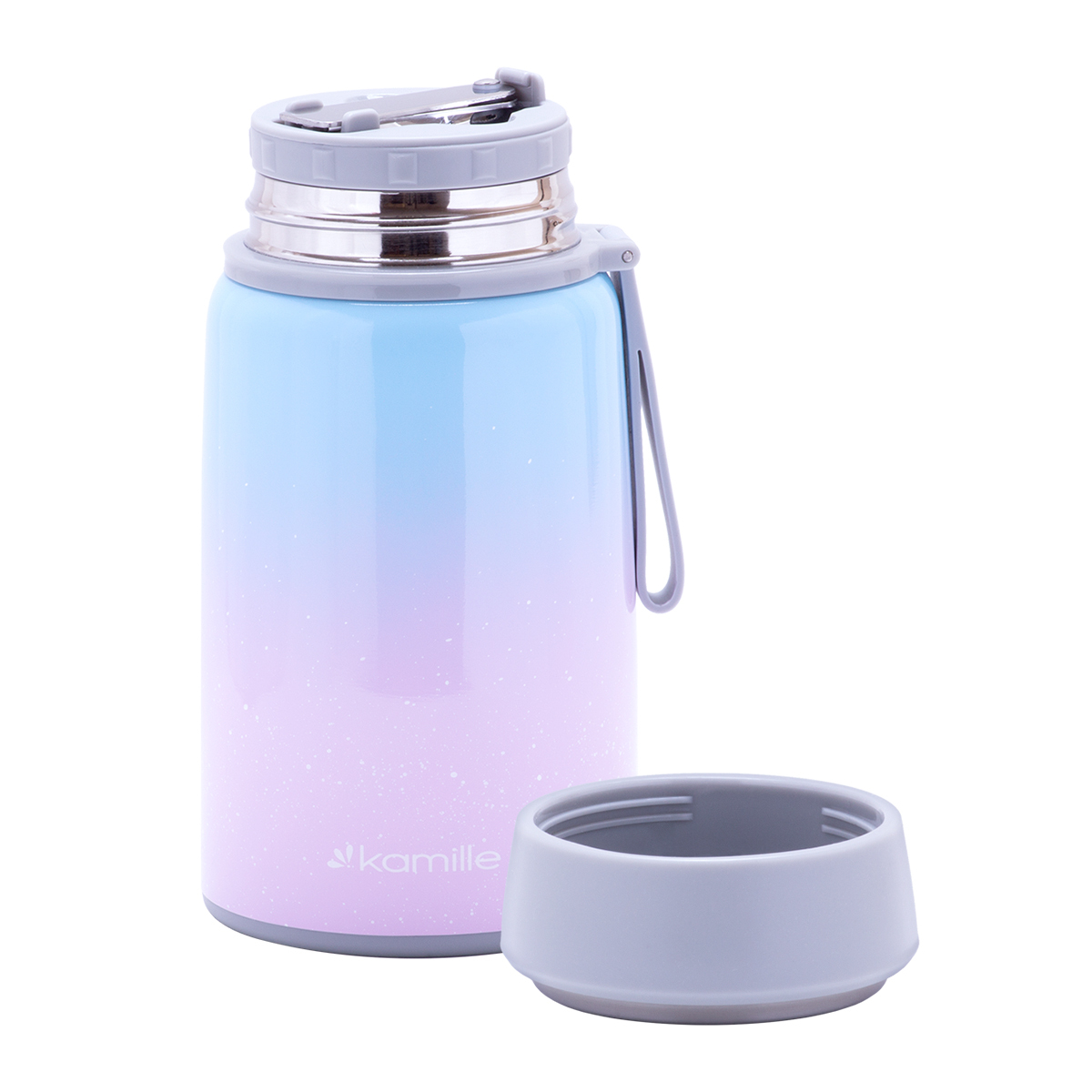 TERMOS OBIADOWY 800 ml LUNCH BOX NA ŻYWNOŚĆ ZUPĘ STALOWY MENAŻKA 0,8L Kod producenta menażka termiczna stalowy nierdzewny