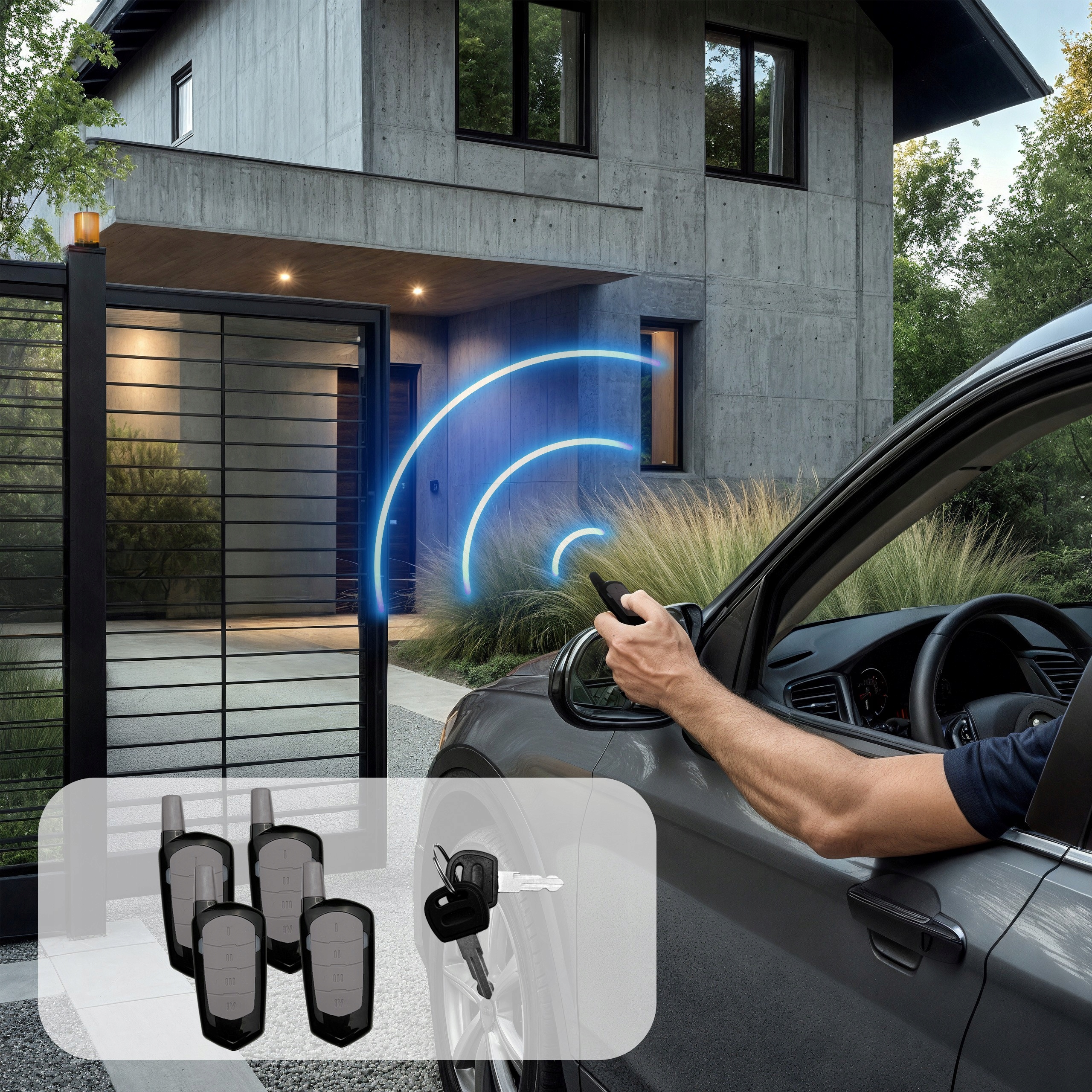 Napęd bramy PRZESUWNEJ ZESTAW 800kg + 4 piloty + lampa LED + WIFI Maksymalna liczba cykli na dobę 100