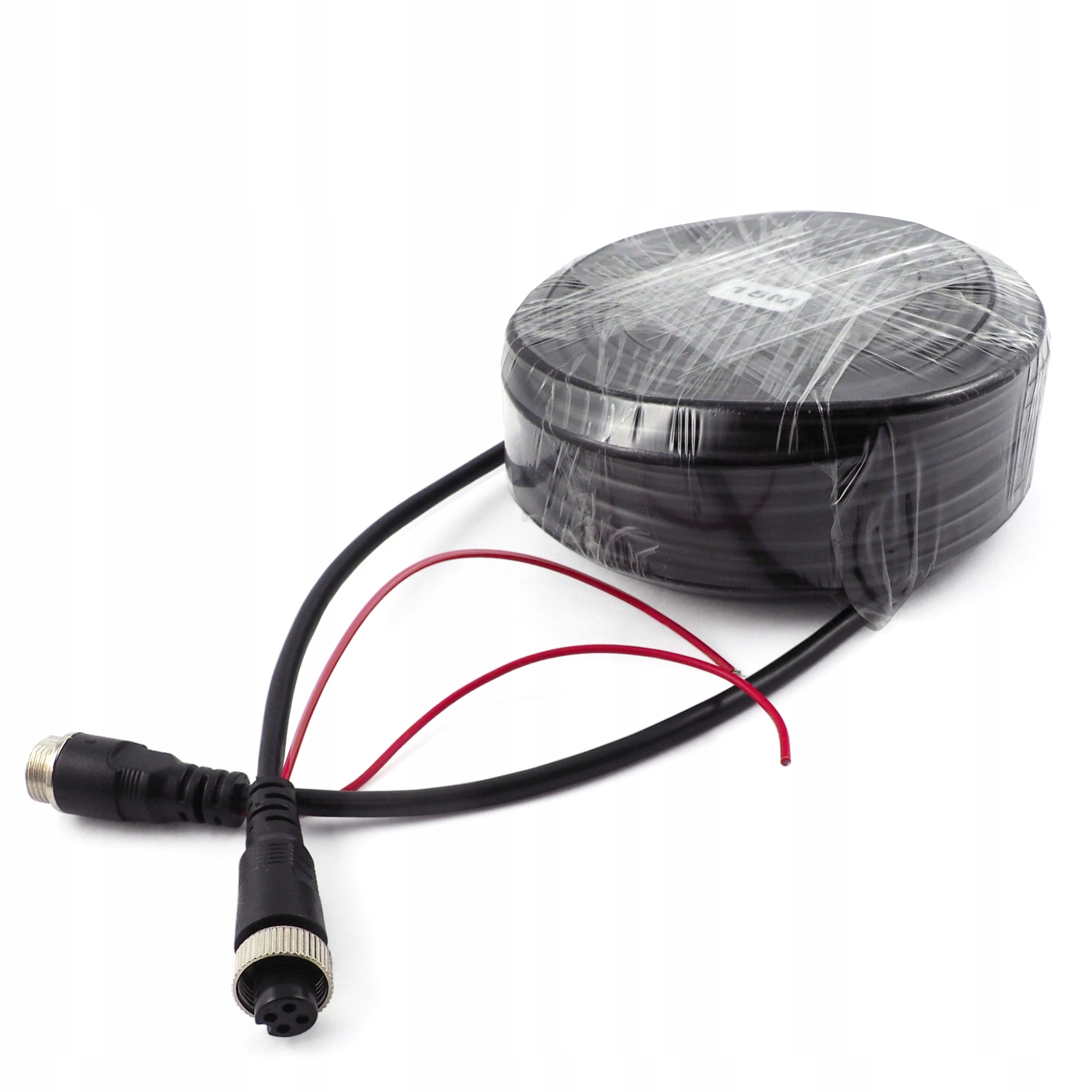 Kabel Przewód Wideo Video do Kamer Monitora Cofania 15m 4pin Skręcane Wtyki