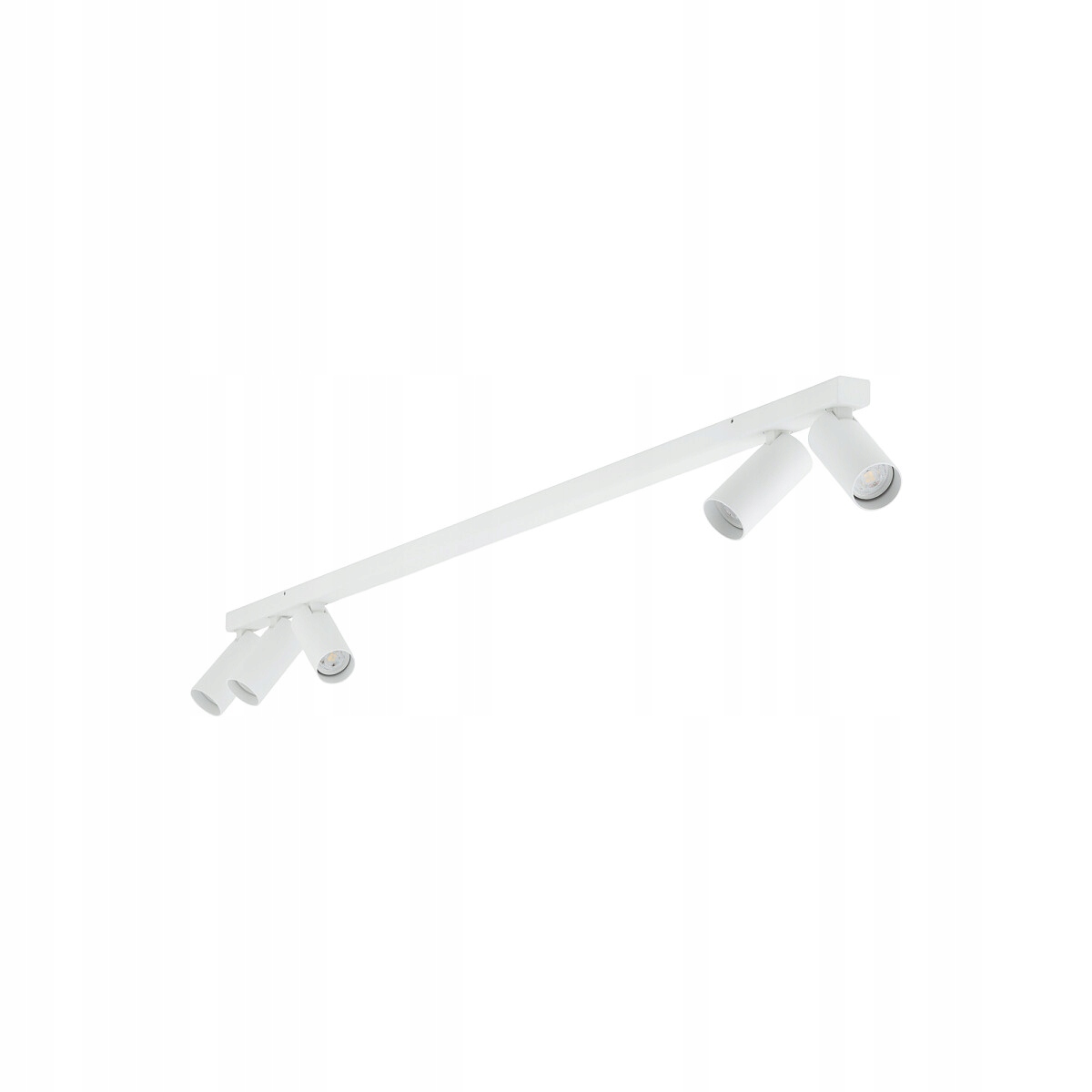 Fourty stropní reflektory na elegantní kolejnici, pohodlné nastavení směru