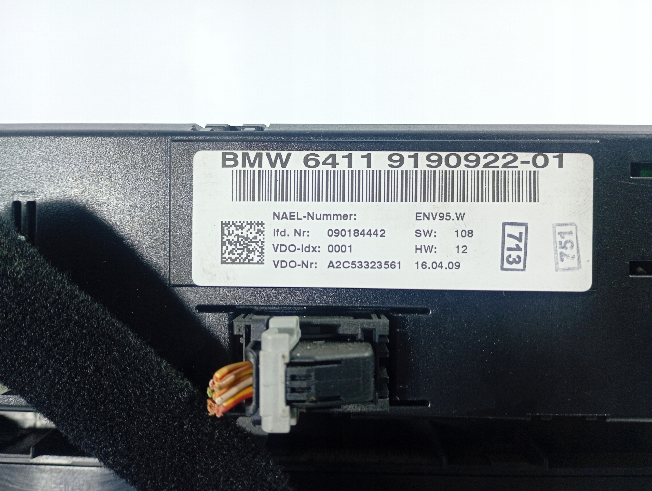 interruttore Pulsante COMANDI CLIMA OE 919092201 BMW 1 e E87 04-11