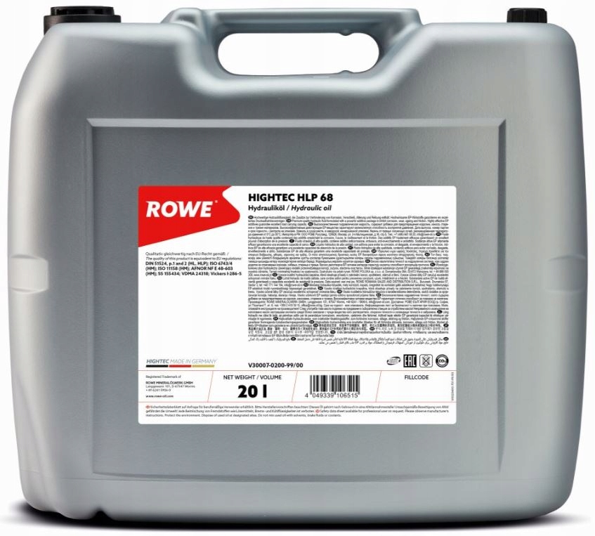ROWE-HIGHTEC HLP 68-20L