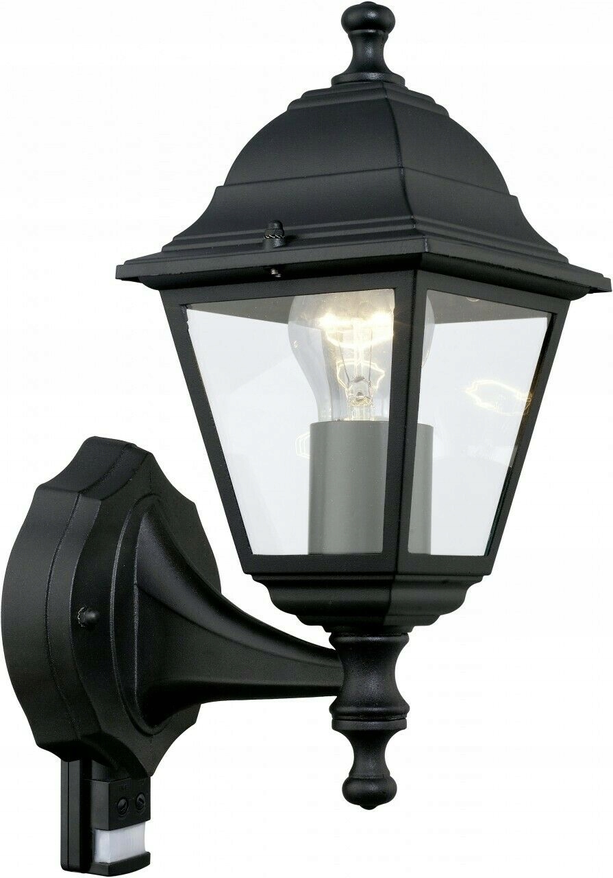 Zahradní nástěnné svítidlo Eglo černé E27 60 W