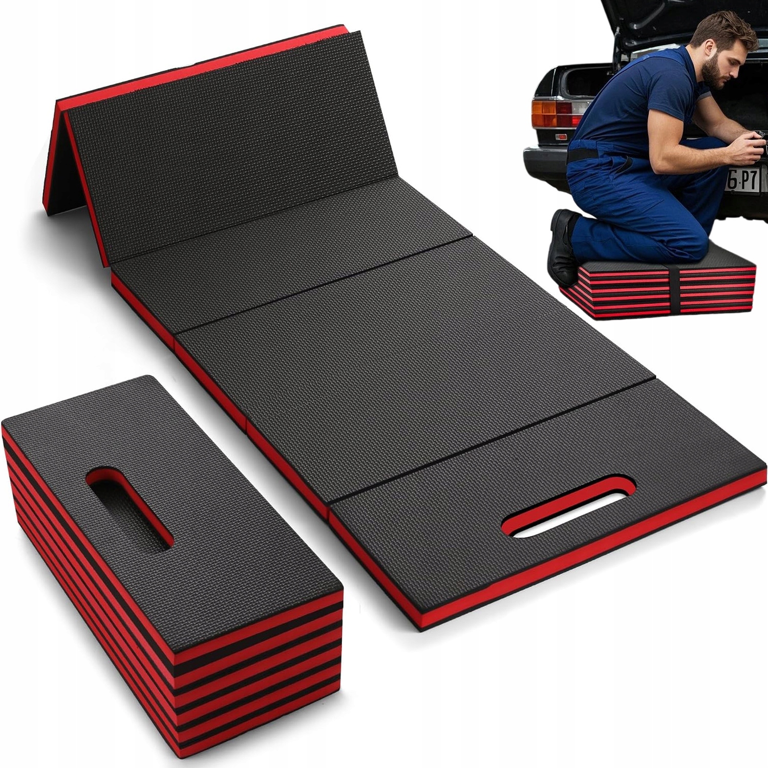 Voděodolná Pěnová Podložka Pro Opravy 3V1 Ležení Klečení 115 CM