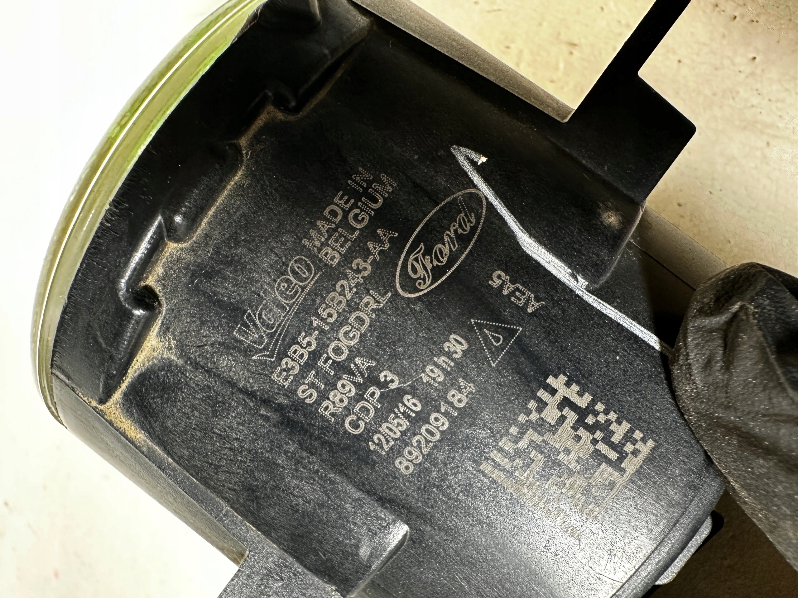 FORD light PRZECIWMGIELNE right front 89209184 89500181