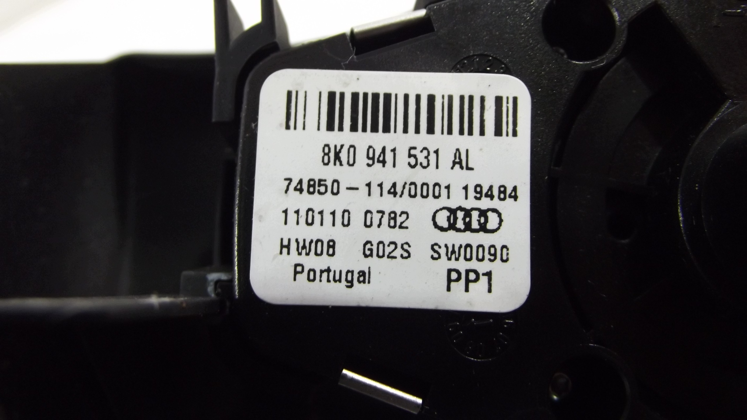 Audi A4 B8 A5 8T light switch 8K0941531AL