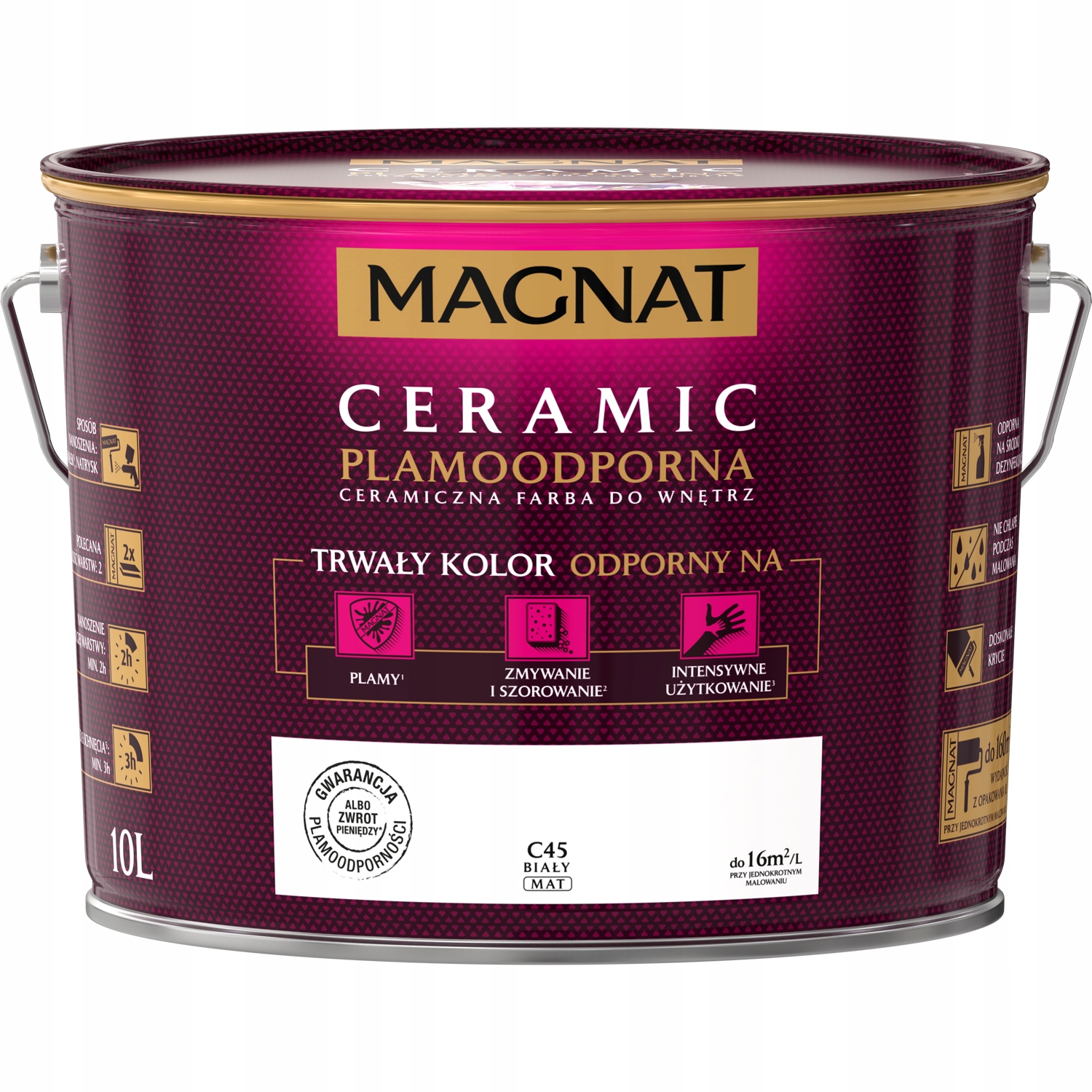 

Farba Ceramiczna Magnat Ceramic C45 Biały 10L