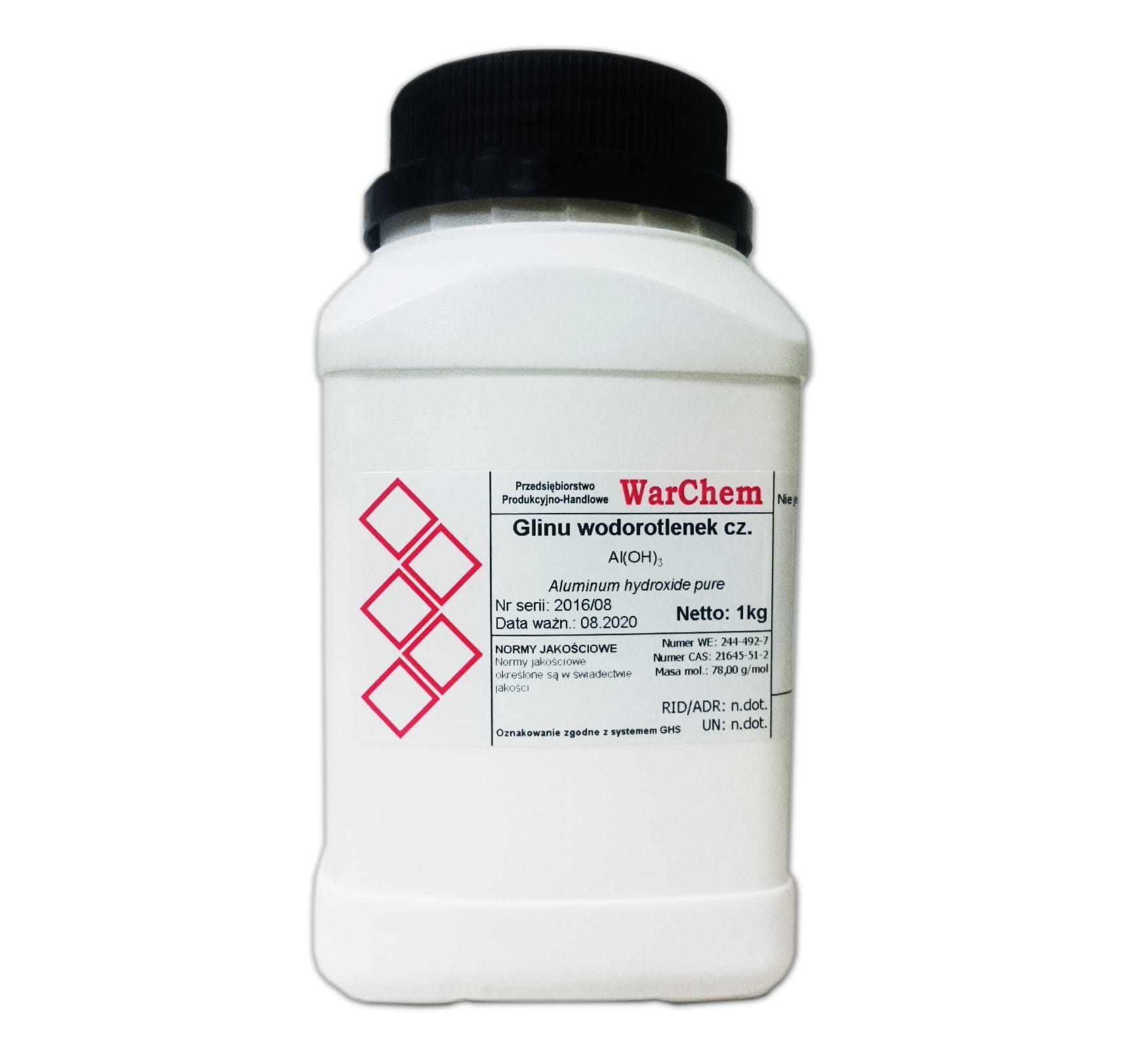 

Wodorotlenek Glinu czysty 1kg