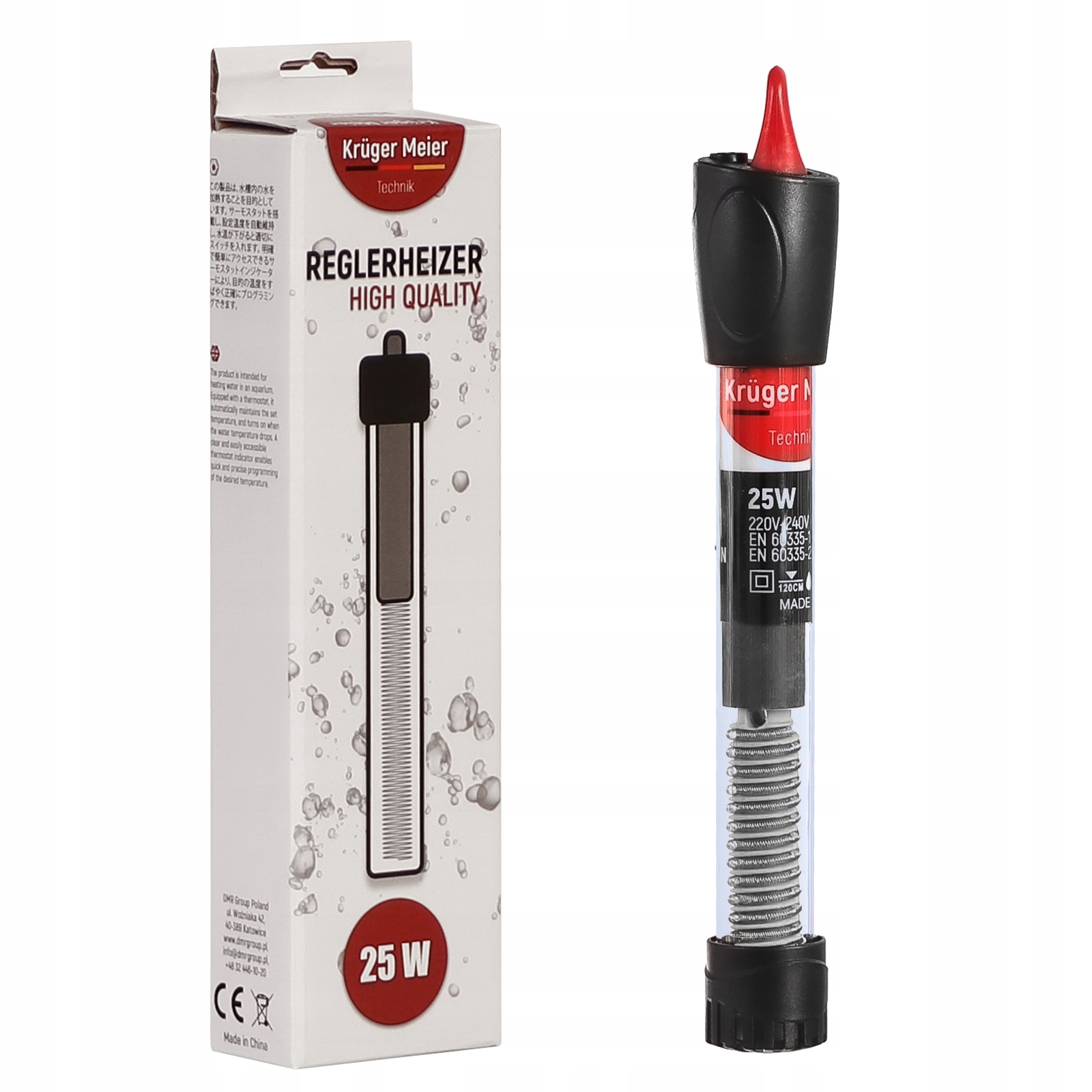 

Grzałka Z Termostatem Do Akwarium 10-45L