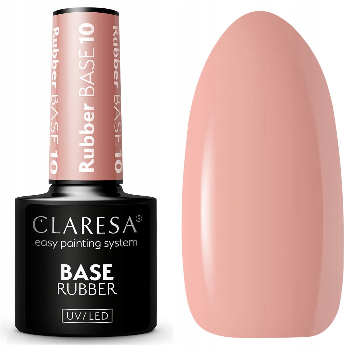 Claresa Baza Rubber 10 hybrydowa do paznokci UV/LED