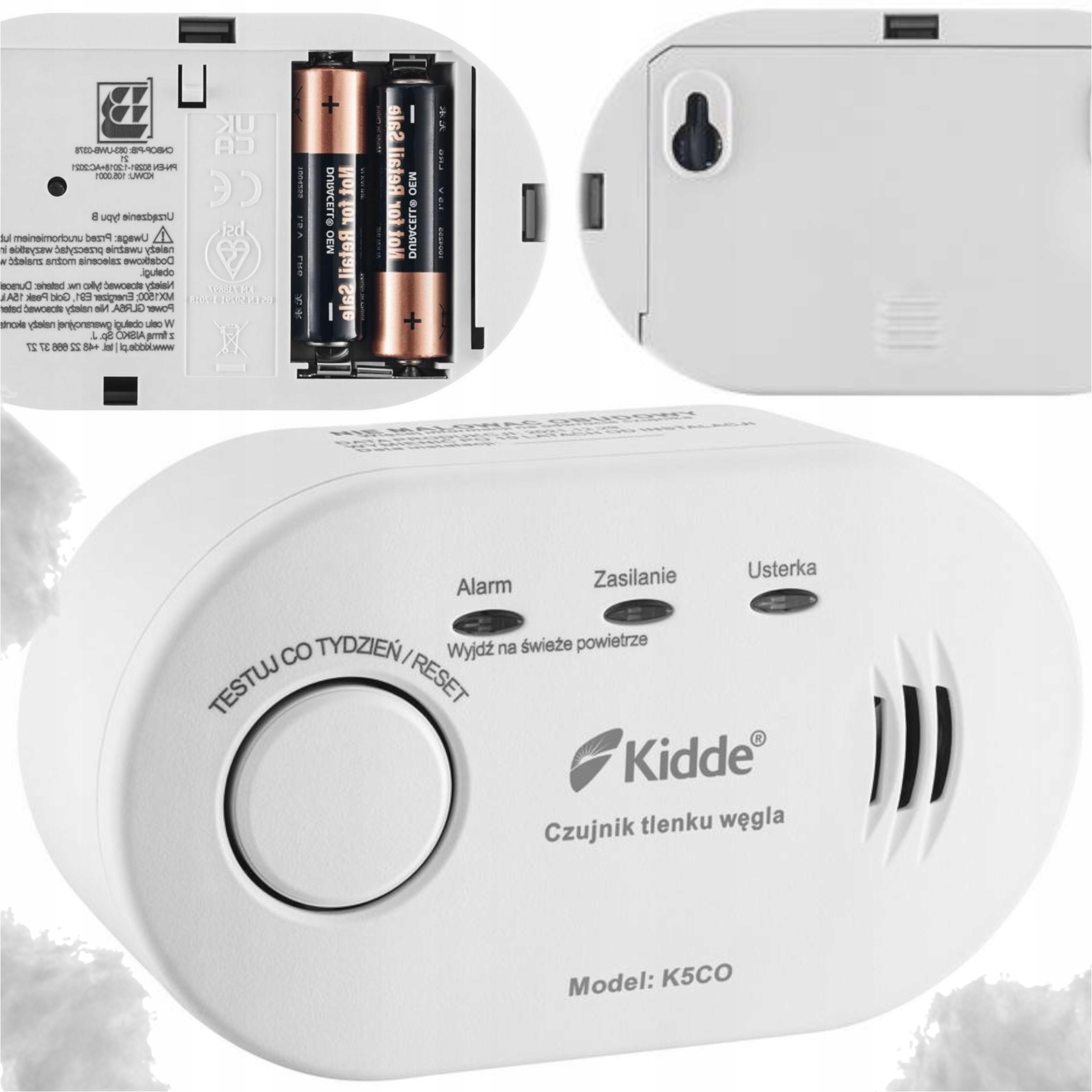 Detektor Oxidu Uhelnatého Alarmová Sada Oxidu Uhelnatého Co