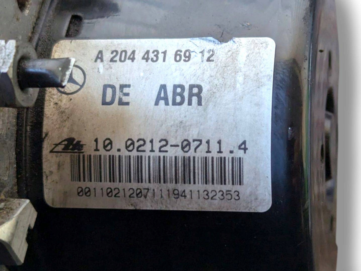 Pompa ABS Mercedes-Benz C W204 facelift C204 2011 A1729014100