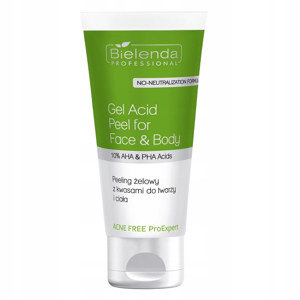 Bielenda Professional Acne Free Pro Expert Gelový Peeling Na Obličej 150 Ml