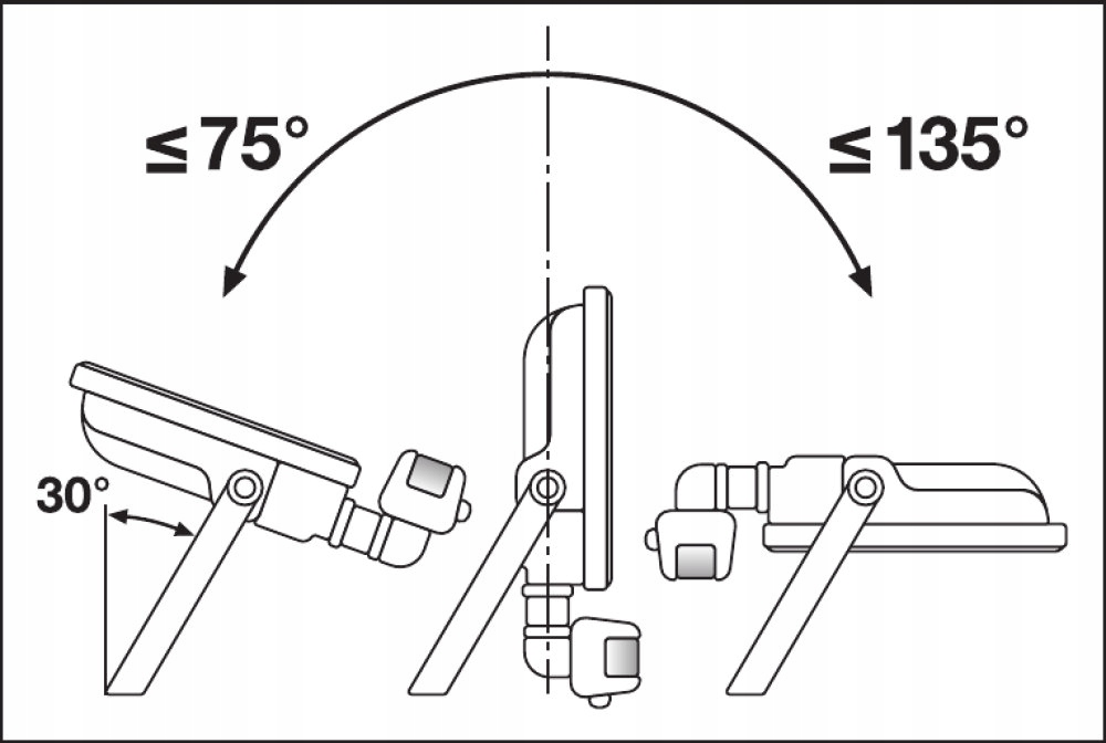 Naświetlacz LED 10W 4000K CZUJNIK RUCHU Ledvance Wysokość produktu 15.9 cm