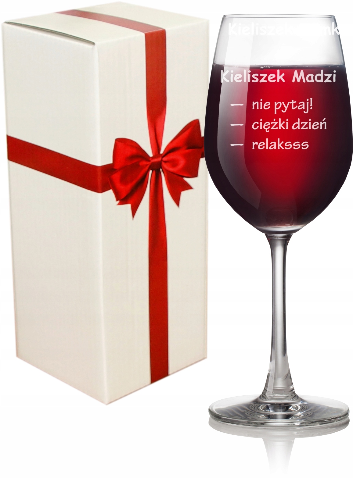 Kieliszek do wina 330 ml GRAWER prezent