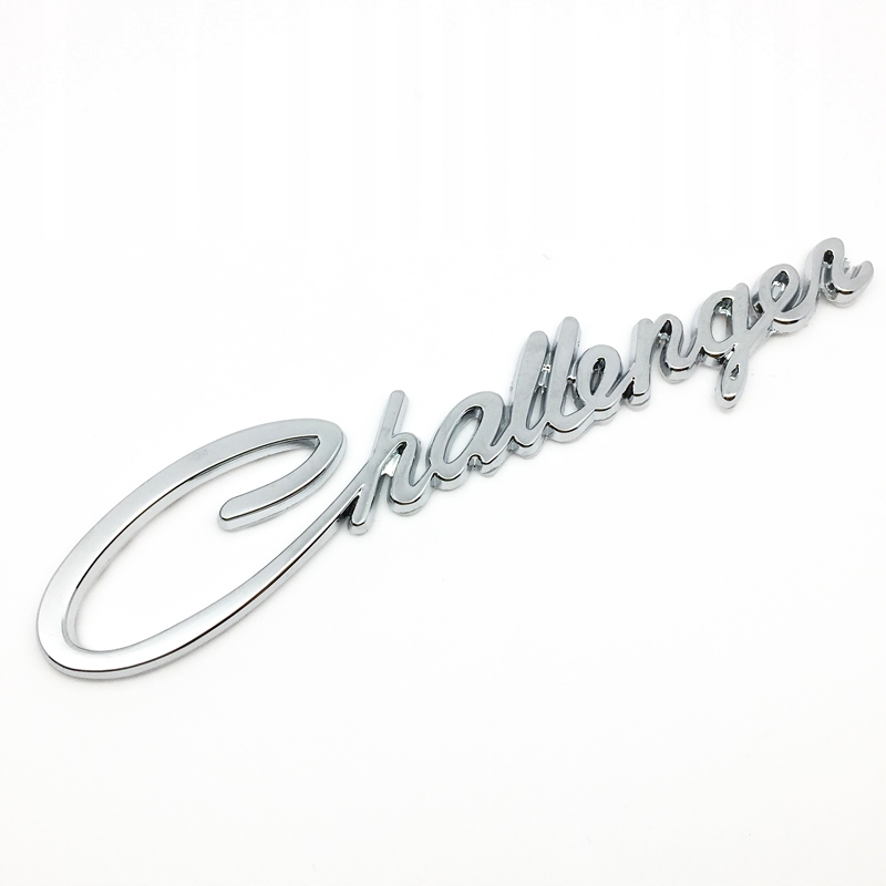 

Metalowy Emblemat Znaczek Dodge Challenger Chrom