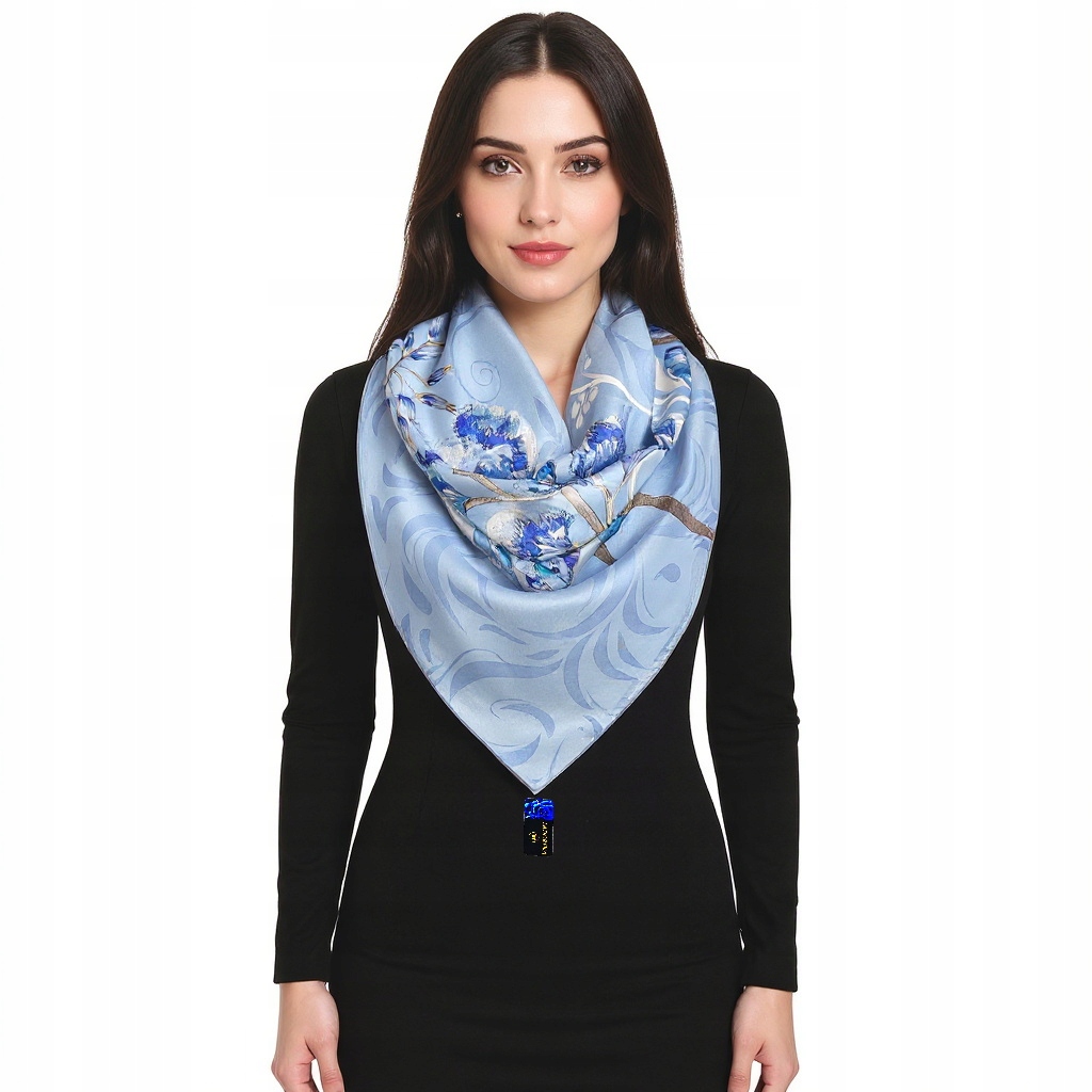 Hedvábný Šátek 100% Přírodní Morušový Hedvábí, Prémiová Kvalita