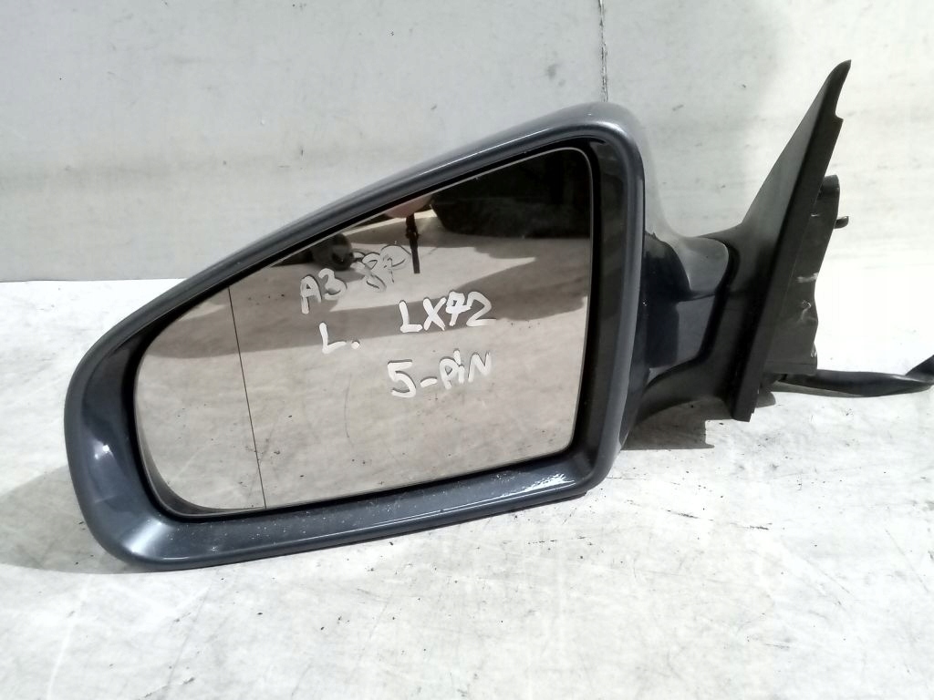 Audi A3 8P mirror left electrics LX7Z 5PIN