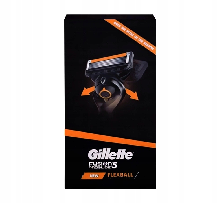 Gillette Fusion5 Proglide Flexball Maszynka do golenia 5 wymienne wkłady