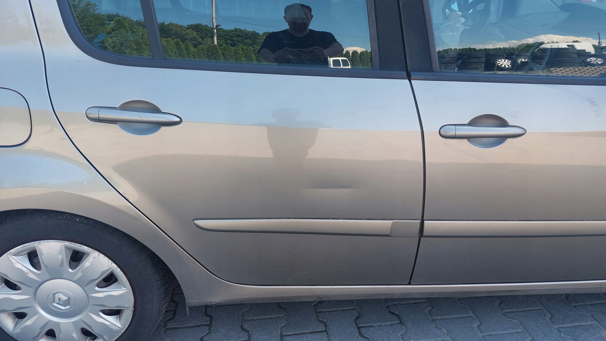 RENAULT MODUS 04-12r Tür rechts rechts heck TEHNK