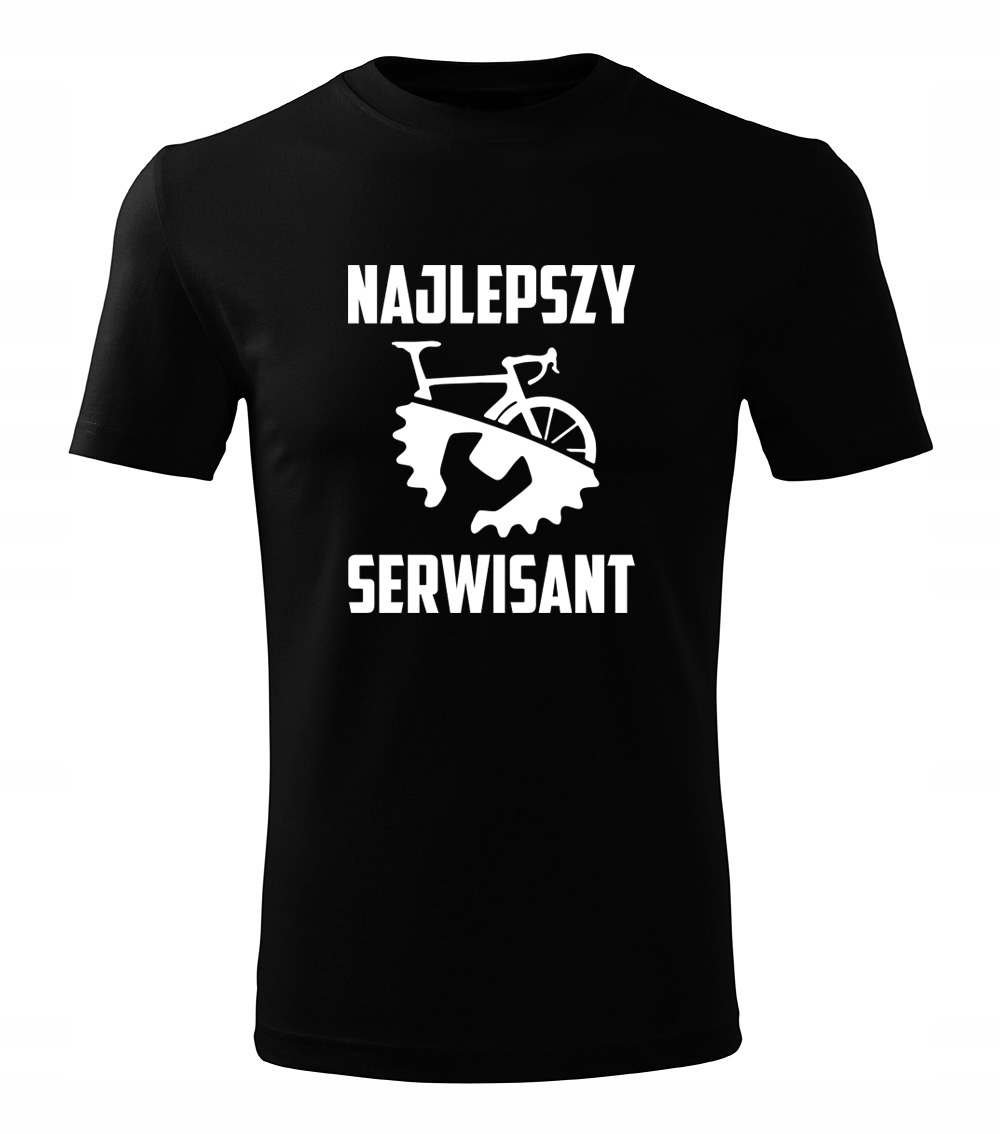 

Koszulka Najlepszy Serwisant Rowerowy Rower - L