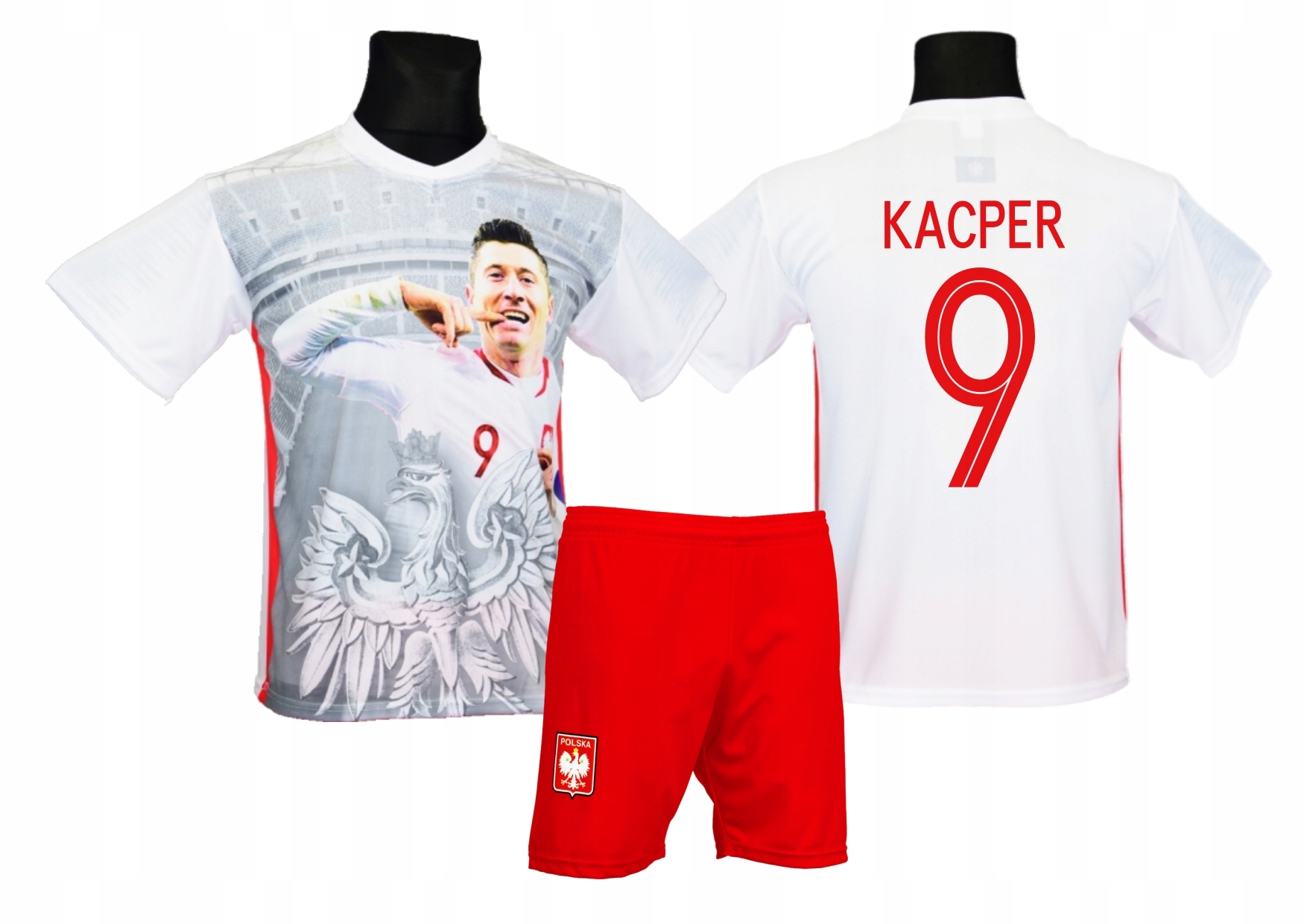 LEWANDOWSKI lub NADRUK Strój piłkarski FOTO - 158