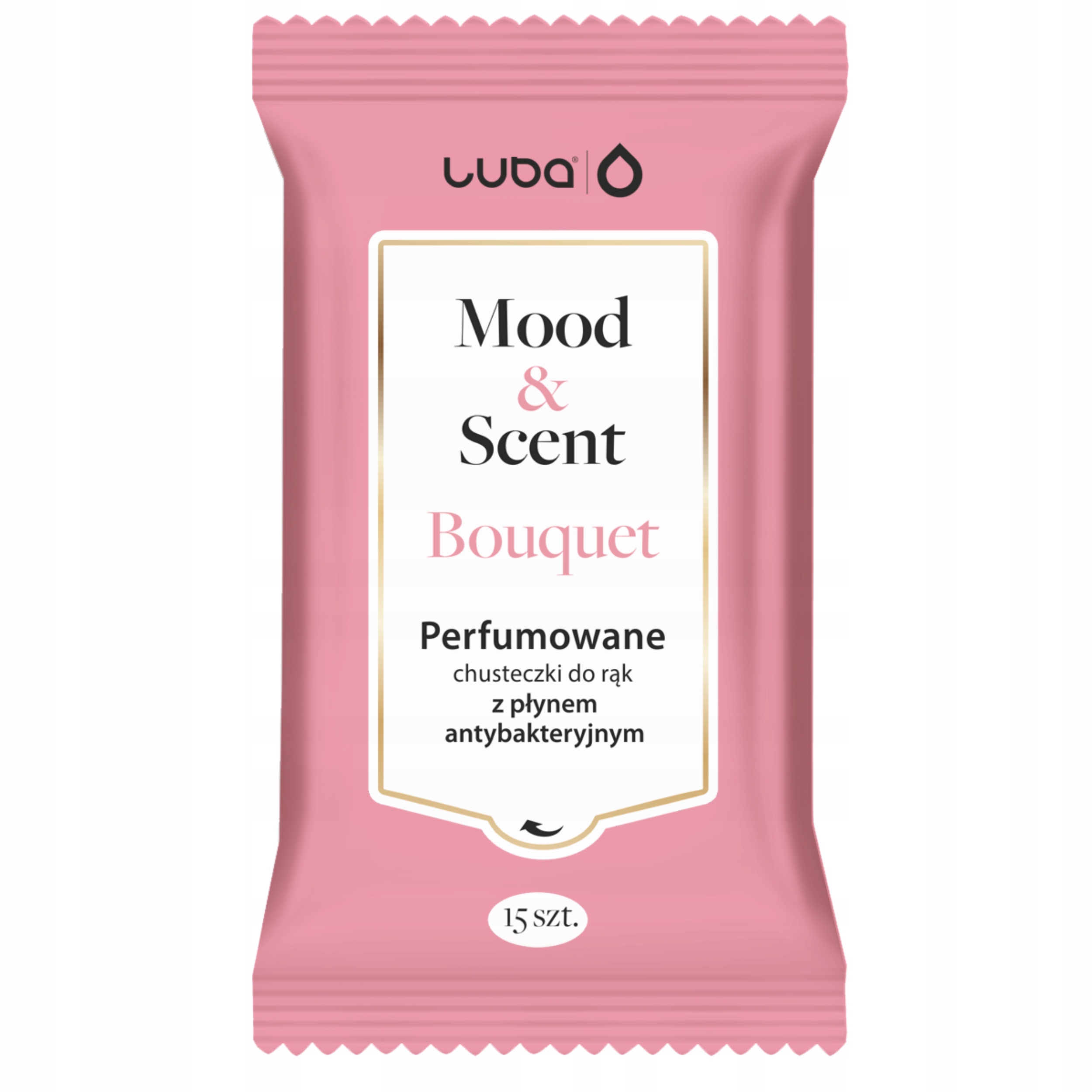 

Mood&scent chusteczki z płynem antybakteryjnym