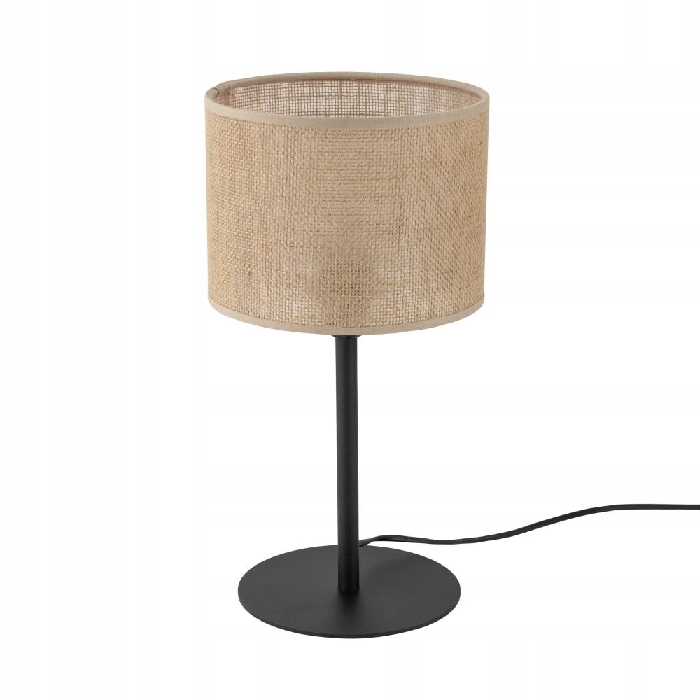 Stolová lampa Juta Klasická čierna 1xE27 Kov pre Tk Lighting