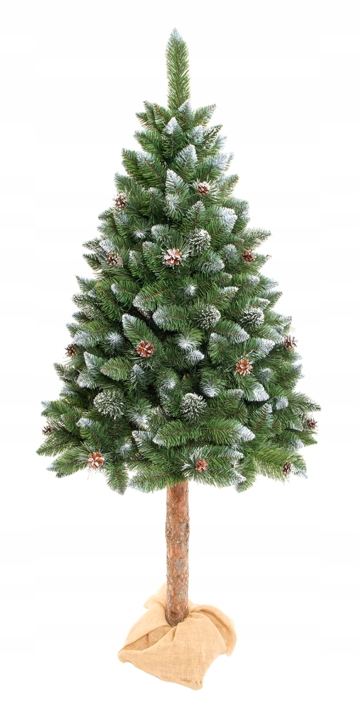 CHOINKA SZTUCZNA NA PNIU DIAMENTOWA GĘSTA 220 cm