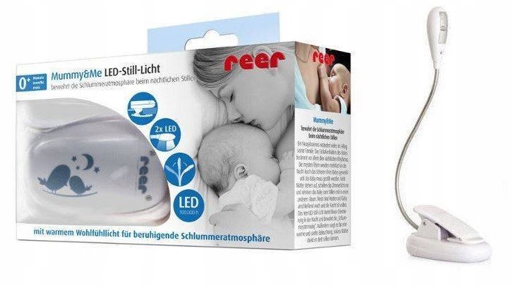 

Reer Lampka Nocna Led Z Klipsem Do Czytania