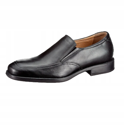 Geox Černé Pánské Mokasíny Z Přírodní Lícové Kůže 42 6AA