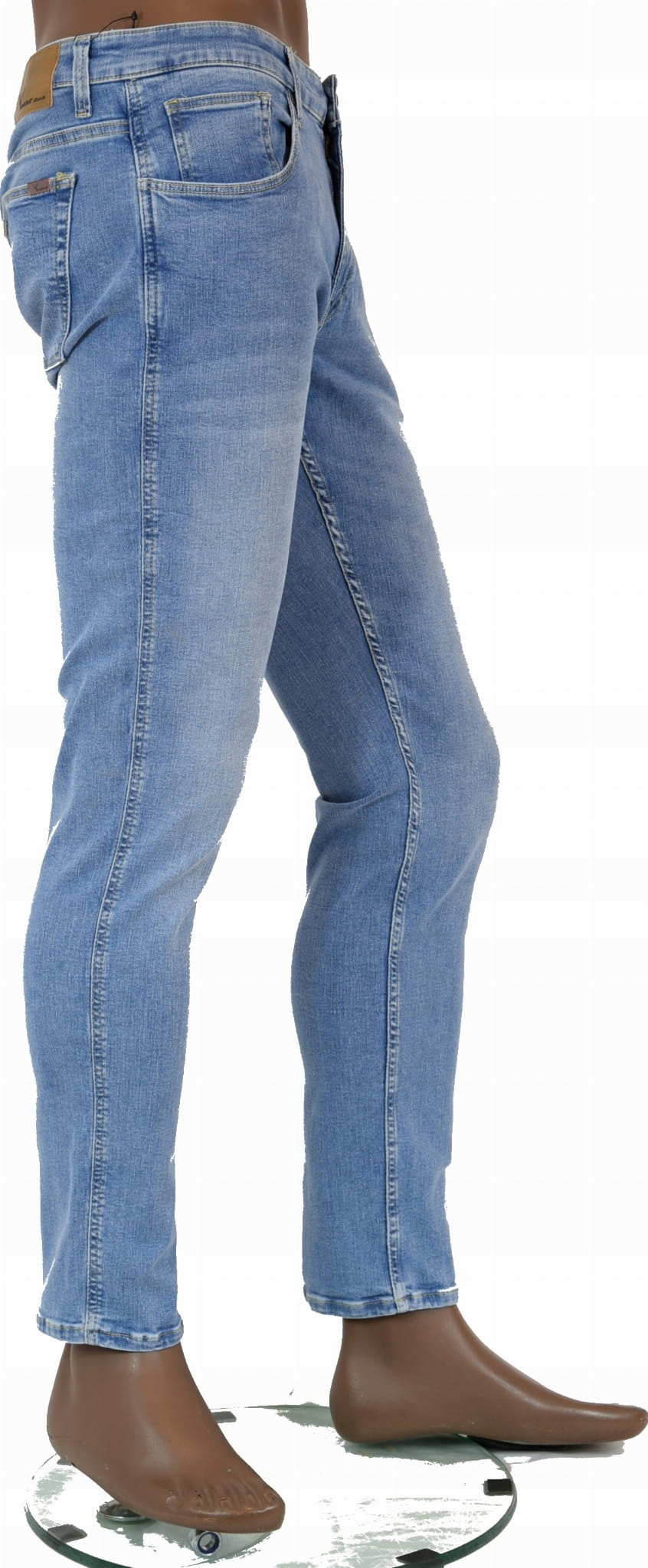 Pánské Džíny Ventana 969-008 Slim Fit Vysoký Pas Denim Délka 32" VEL.32/32