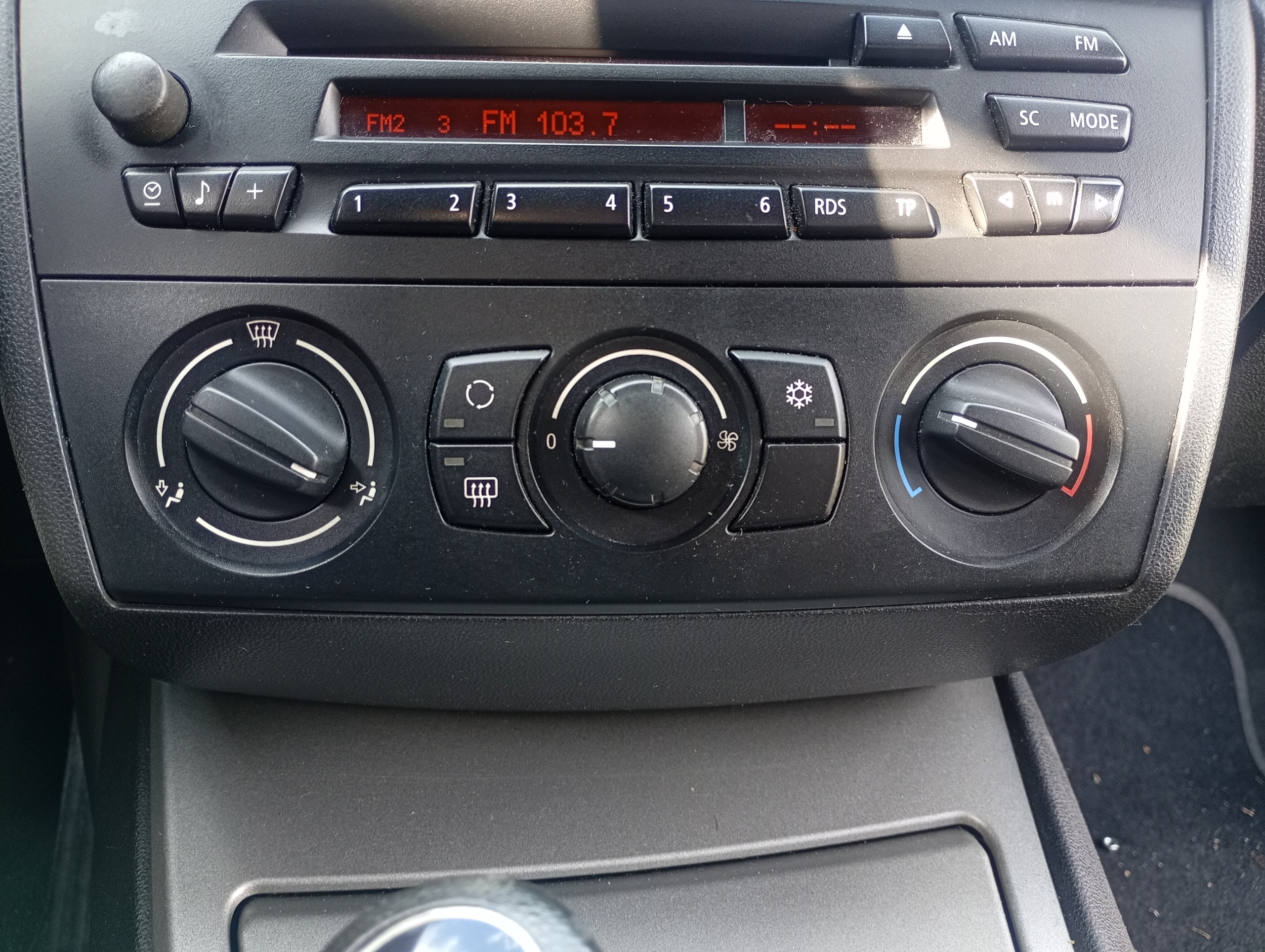 switch PANEL air conditioning devices OGRZEWANIA BMW 1 and E87 04-11