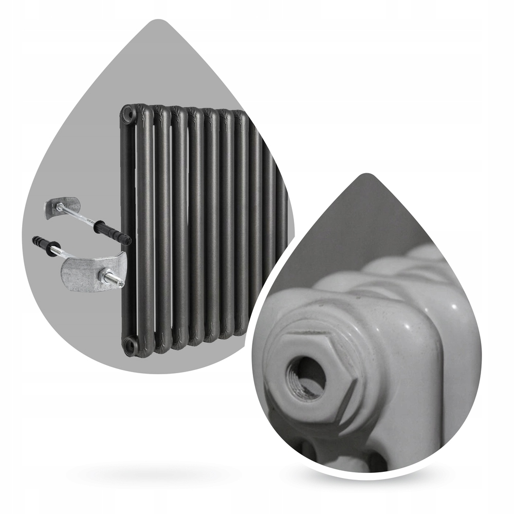 SZPILKA Wieszak UCHWYT HAK GRZEJNIKA ŻELIWNEGO Kaloryfer Mocowanie Wspornik Kod producenta SE010303002