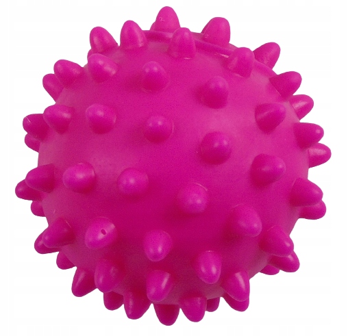 

Zabawka dla psa piszcząca piłka z kolcami 8,5cm