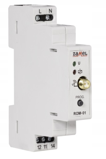 

Odbiornik modułowy ROM-01 Zamel 1-kanałowy radiowy