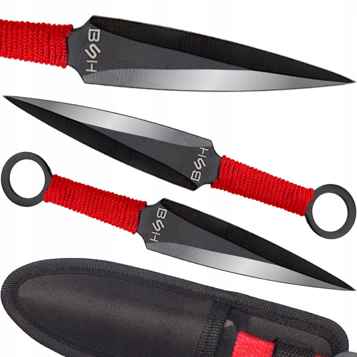 Scorpio Pro Nóż Rzutka Rzutki Nóż Do Rzucania Shuriken Zestaw 3 Sztuki