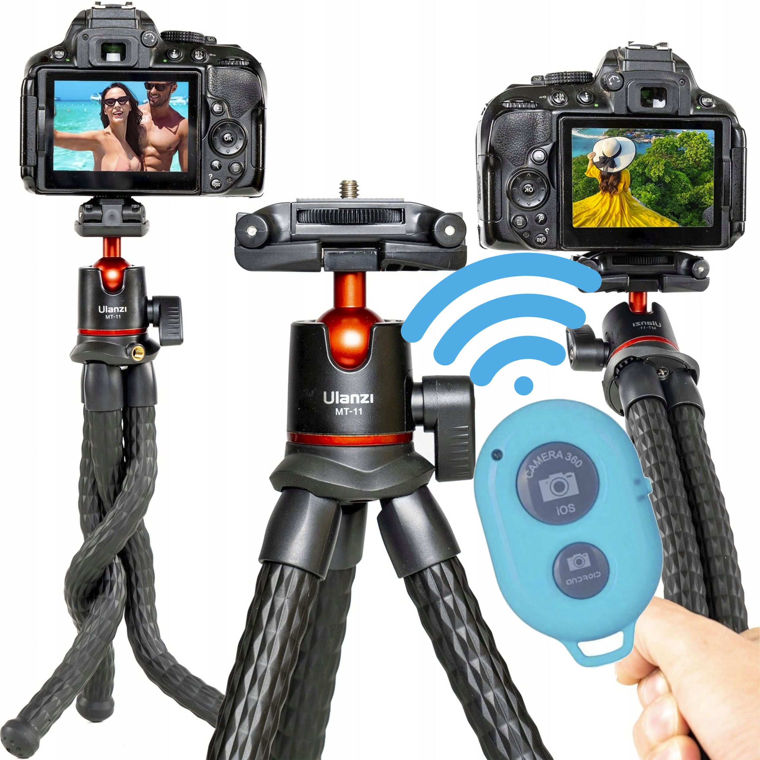 

Ulanzi MT-11 Statyw fotograficzny elastyczny 3,5kg